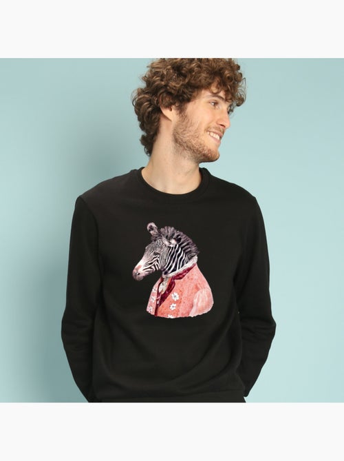 Sweat Homme - ZEBRA CREAM - Kiabi Sweat Homme - ZEBRA CREAM - Kiabi