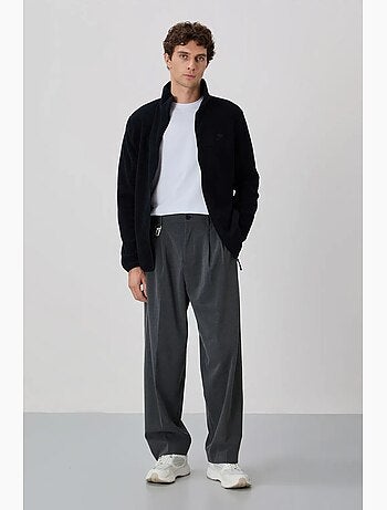 Lot de 2 sweats en maille peluche à fermeture éclair tommy
