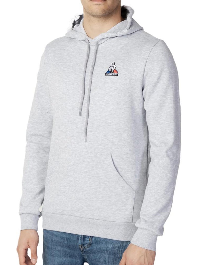 Sweat Homme Le Coq Sportif Gris Argenté - Kiabi