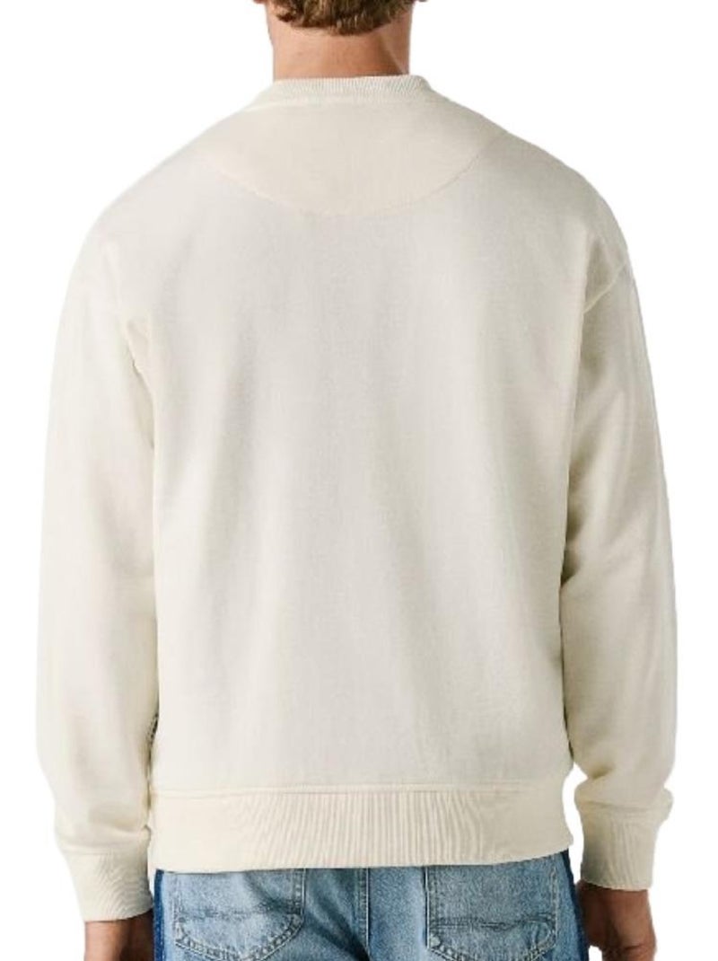 Sweat Homme Pepe jeans Blanc - Kiabi