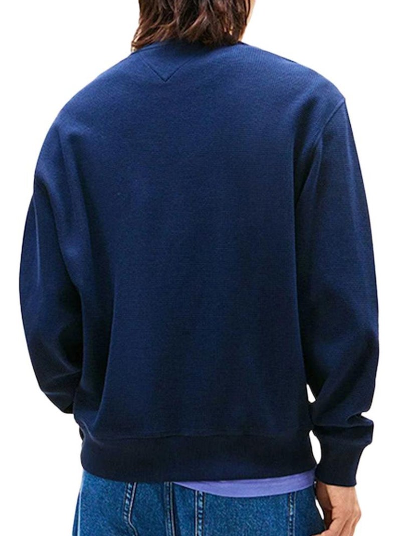 Sweat homme tommy hilfiger Bleu marine - Kiabi