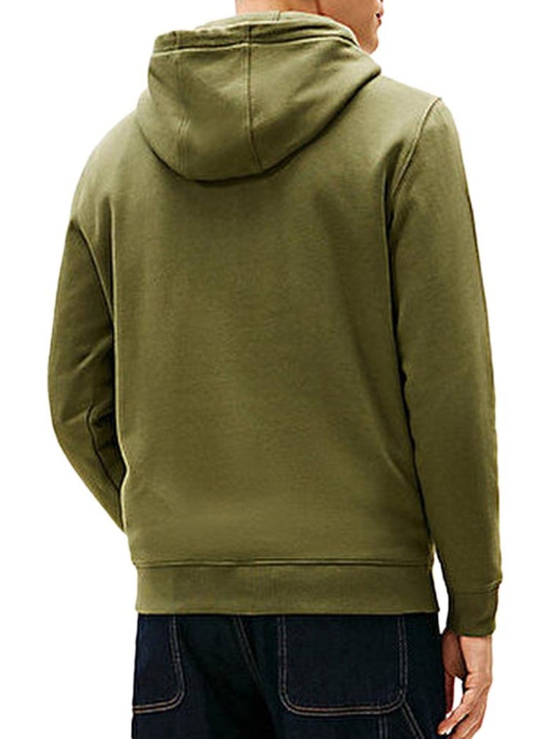 Sweat Homme Tommy Hilfiger Vert kaki clair - Kiabi