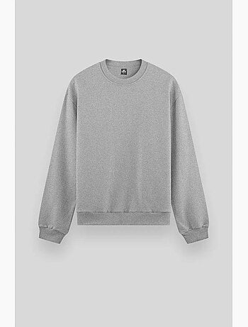 Sweat homme uni à col rond tommy