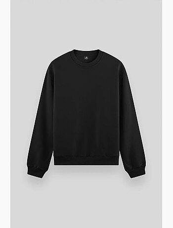 Sweat homme uni à col rond tommy