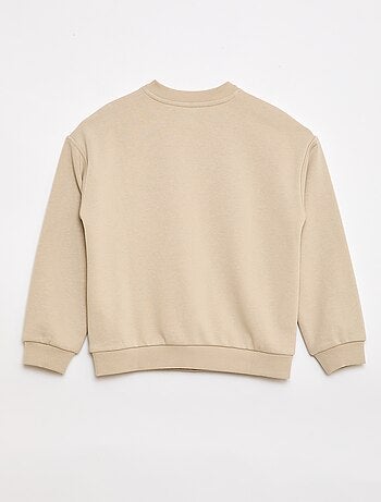 Sweat imprimé - Collection facile à enfiler