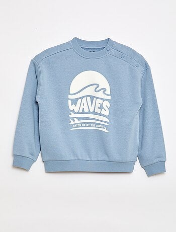 Sweat imprimé - Collection facile à enfiler