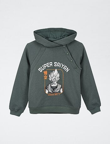 Sweat imprimé à capuche - collection facile à enfiler