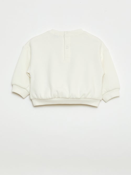 Sweat imprimé col rond - Kiabi