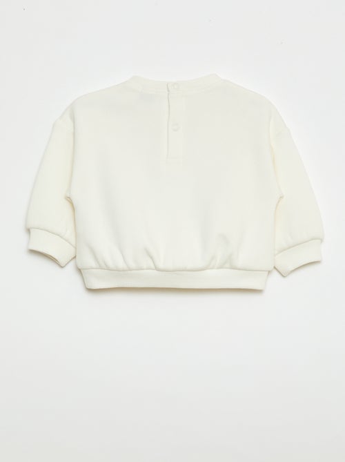 Sweat imprimé col rond - Kiabi