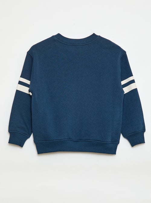 Sweat imprimé en molleton gratté - Kiabi Sweat imprimé en molleton gratté - Kiabi