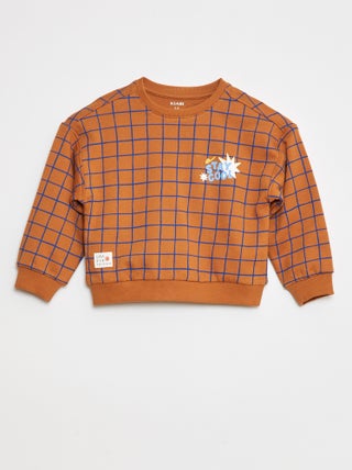 Sweat imprimé en molleton léger - Grafik Edition