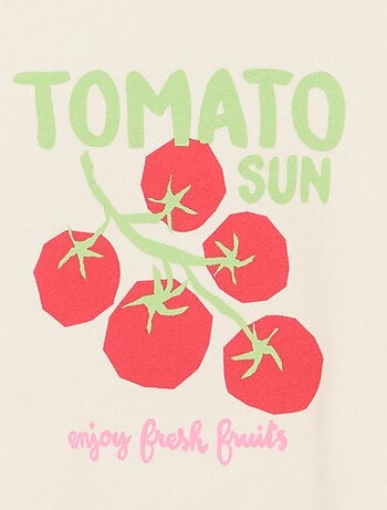 Sweat imprimé fantaisie