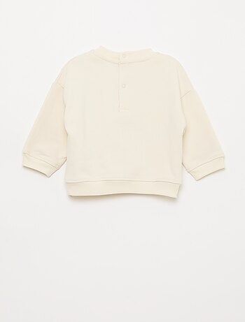 Sweat imprimé fantaisie
