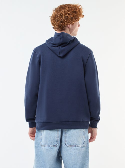 Sweat imprimé fantaisie en coton uni - Kiabi