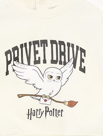 Sweat imprimé 'Harry Potter' en coton