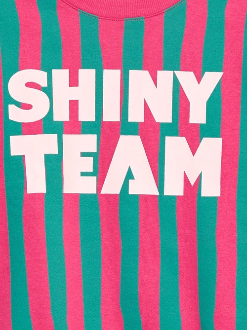 Sweat imprimé message 'sisters' - Kiabi