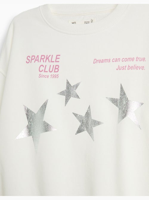 Sweat imprimé, mo fashion - Kiabi Sweat imprimé, mo fashion - Kiabi