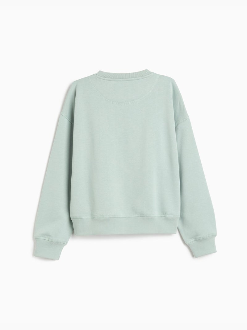Sweat imprimé, mo fashion Gris - Kiabi
