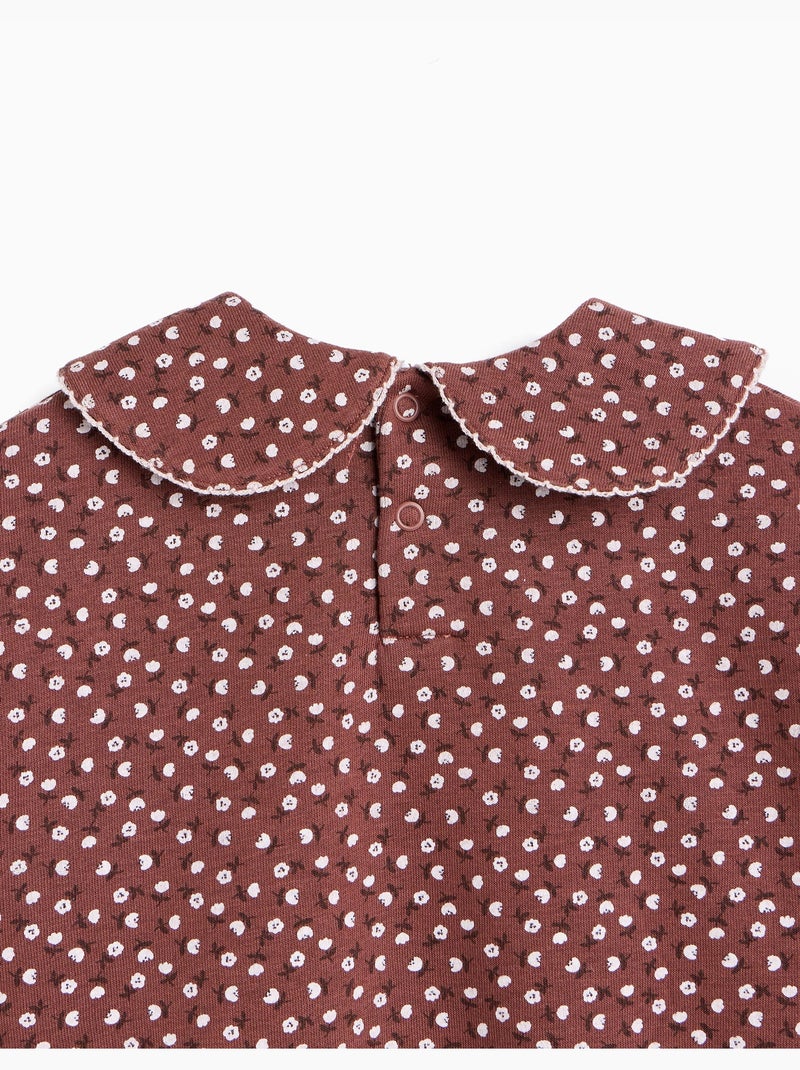 Sweat imprimé, mo fashion Marron - Kiabi