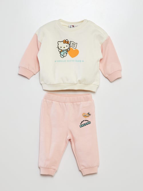 Sweat + jogging 'Hello Kitty' - 2 pièces - Kiabi