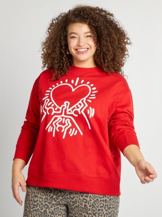 Sweat 'Keith Haring' - Saint-valentin