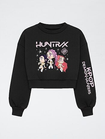 Sweat 'KPop Demon Hunters' à col rond