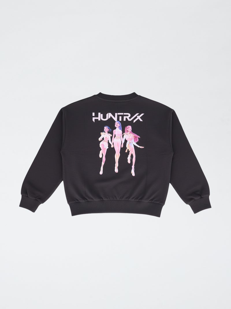 Sweat 'KPop Demon Hunters' Noir - Kiabi