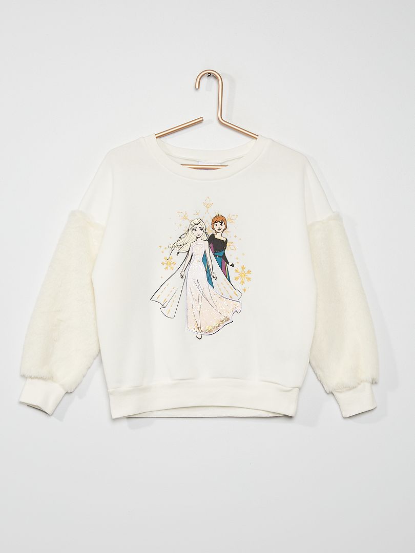 Sweat La reine des neiges cru Kiabi 14.00