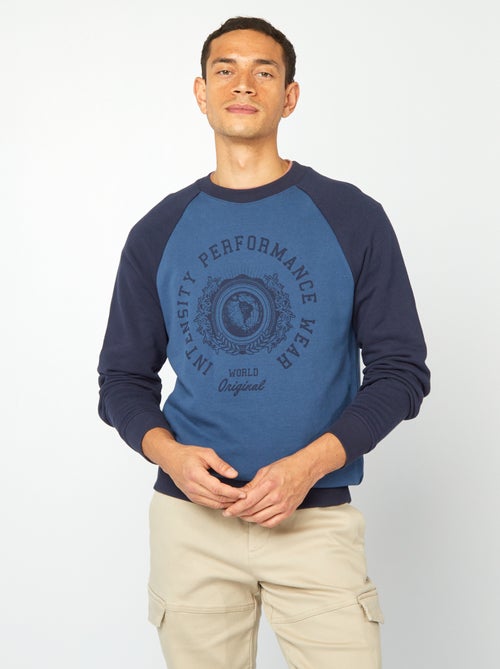 Sweat léger manches raglan - Kiabi