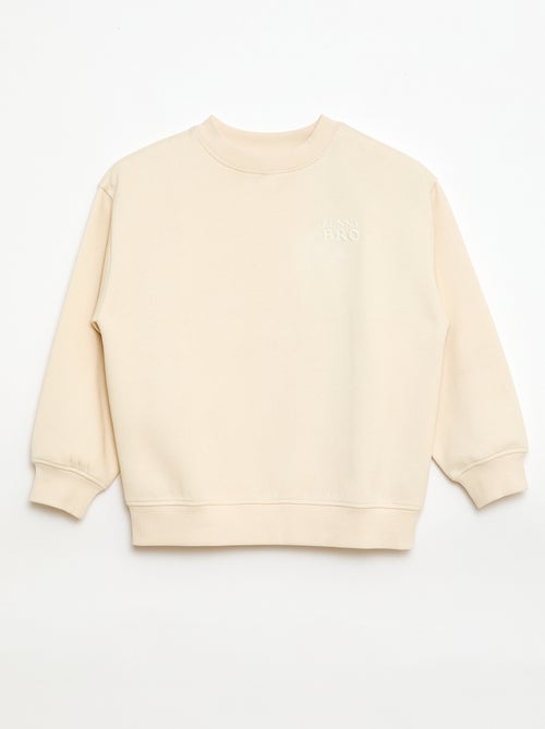 Sweat loose à motif brother - Kiabi Sweat loose à motif brother - Kiabi