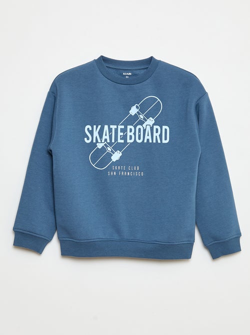 Sweat loose avec imprimé - Kiabi