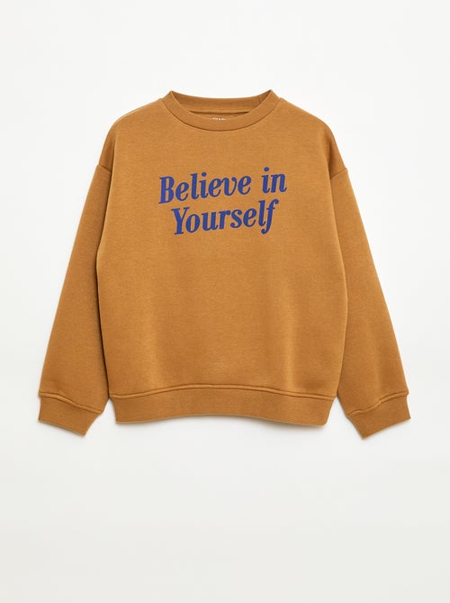 Sweat loose avec imprimé - Kiabi Sweat loose avec imprimé - Kiabi