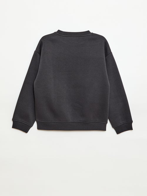 Sweat loose avec imprimé - Kiabi