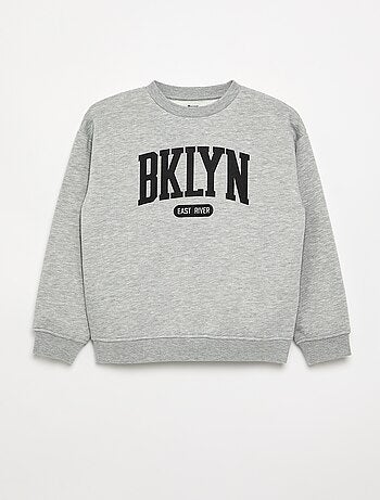 Sweat loose avec imprimé
