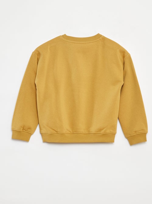 Sweat loose avec imprimé - Kiabi