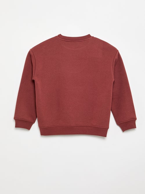 Sweat loose avec imprimé - Kiabi Sweat loose avec imprimé - Kiabi