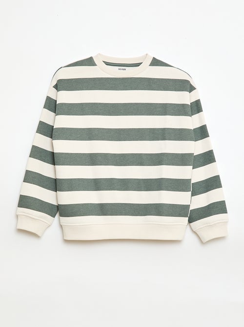 Sweat loose avec imprimé - Kiabi