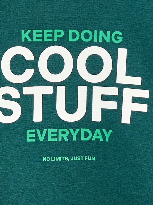 Sweat loose avec imprimé - Kiabi