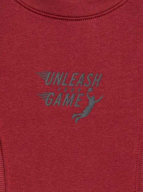 Sweat loose en molleton - Kiabi Sweat loose en molleton - Kiabi