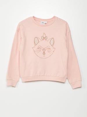 Sweat à Capuche Aristochats Disney - Licence Officielle, Motif Chats Mignons, Pour Adulte Et Enfant