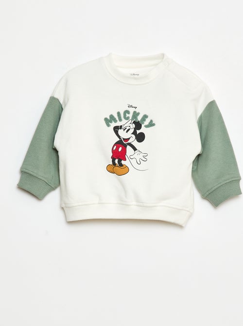 Sweat 'Mickey' 'Disney' à col rond - Kiabi