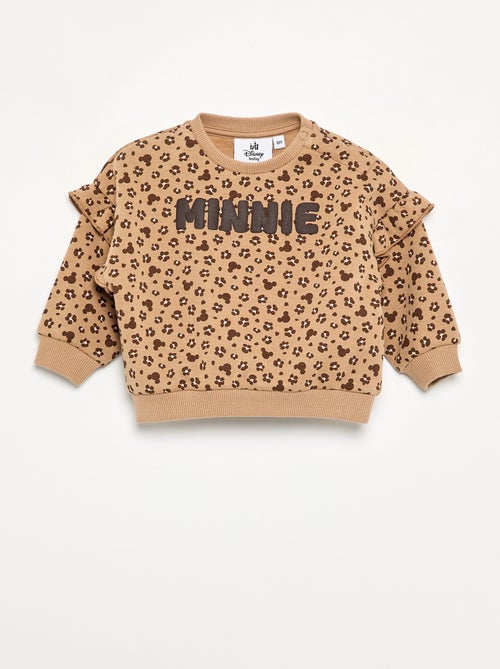 Sweat 'Minnie' 'Disney' avec volants aux épaules - Kiabi Sweat 'Minnie' 'Disney' avec volants aux épaules - Kiabi