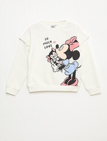 Sweat 'Stitch' 'Disney' avec volants aux manches