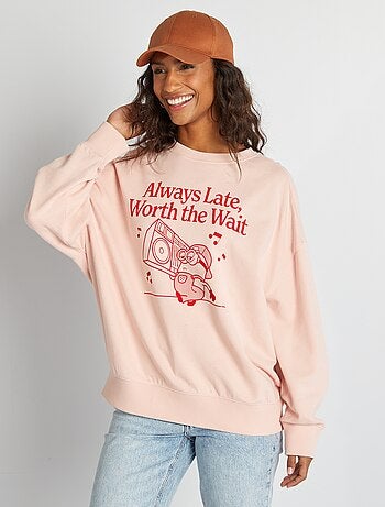 Sweat 'Minnie' imprimé