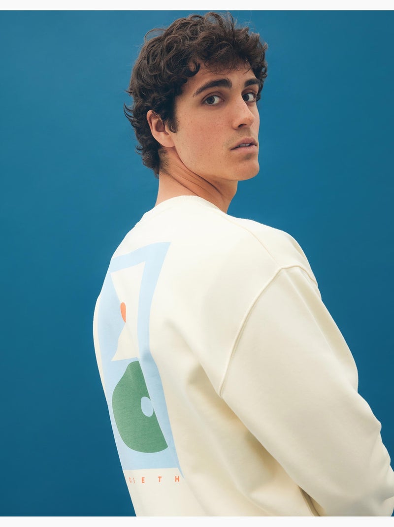 Sweat MO 30 Years, MO Fashion Blanc - Kiabi