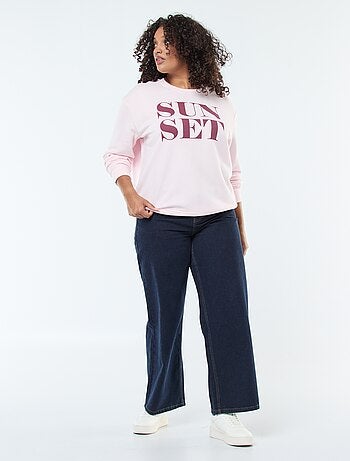 Sweat molleton imprimé