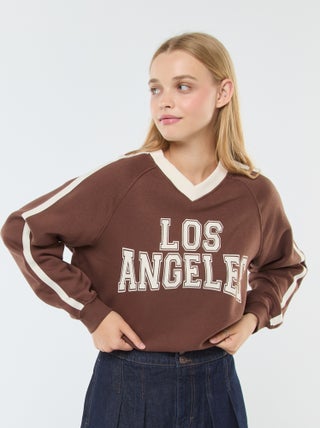 Sweat molleton sportswear
