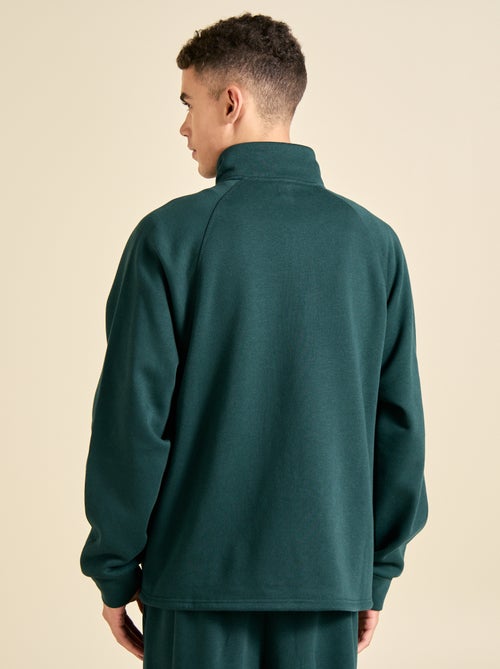 Sweat multi-sport avec col camionneur zippé - (ekstract) - Kiabi