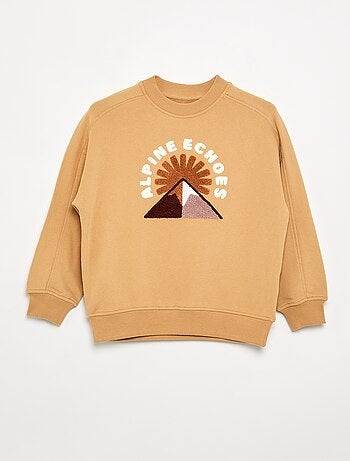 Sweat oversize imprimé