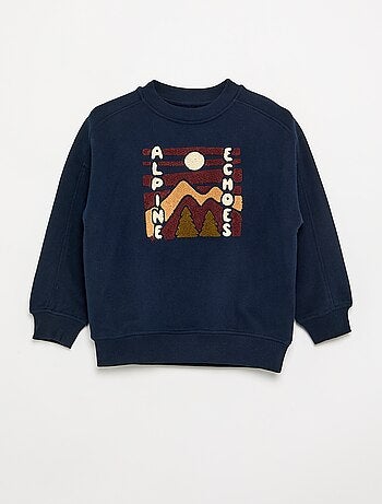 Sweat oversize imprimé